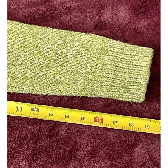 Goodthreads Women's Marled Long Sleeve Crewneck Sweater, Olive Marl Size Large - Picture 16 of 16